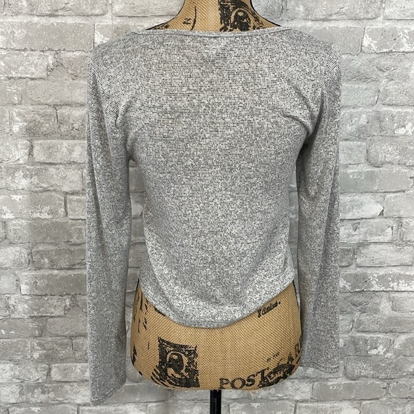 Caution to the wind Cropped Tie Top - Picture 3 of 4